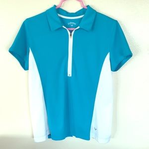 Callaway 1/2 zip Golf Polo shirt Women’s large
